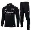 Inter Miami CF Trenings Collegegenser 2025-26 Kvart-Zip Svart - Herre